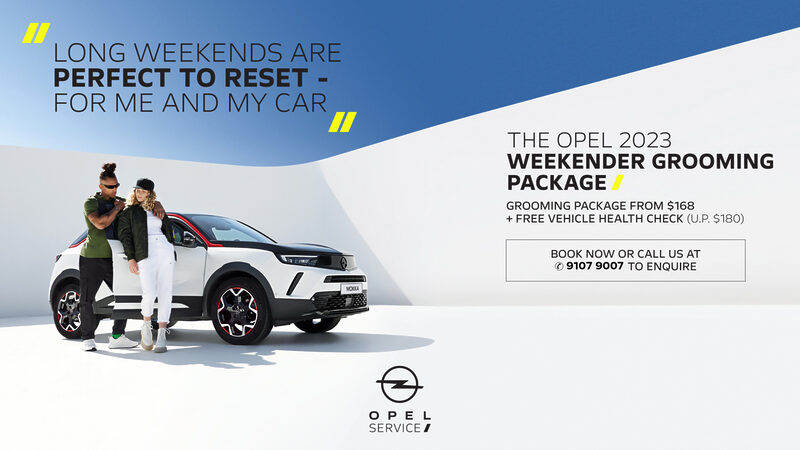 2023 Exclusive Weekender Grooming Package | Opel Singapore