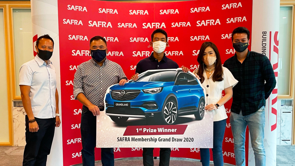 safra lucky draw winner 1024x576 - Congratulations to the SAFRA Grand Prize Winner